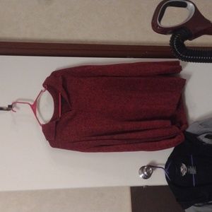 Red long sleeve business casual by brand designer originals